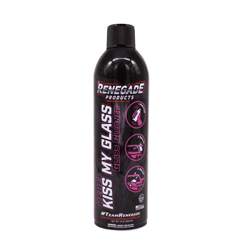 Rebel Kiss My Glass Aerosol Glass Cleaner - a2 Detail Supply Co.